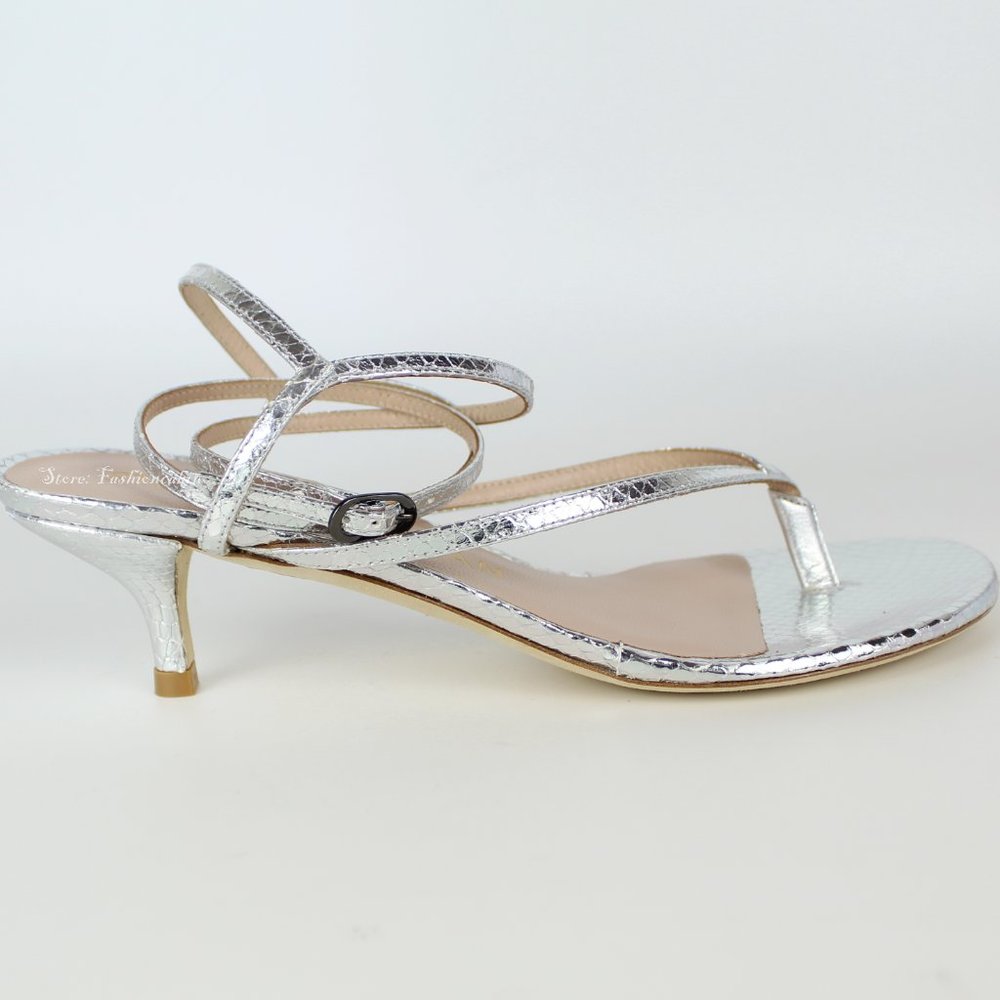 New Stuart Weitzman Jimena 50 Strappy Sandal - Picture 5 of 15